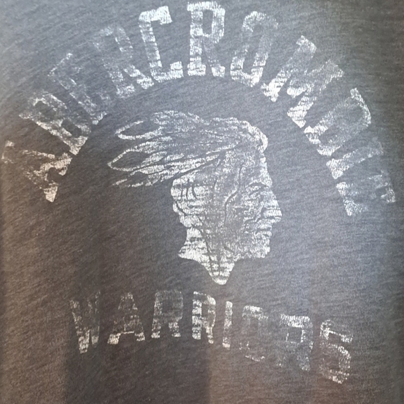 Abercrombie & Fitch Grey Front Pocket Hoodie Size XXL Kids - Picture 2 of 3